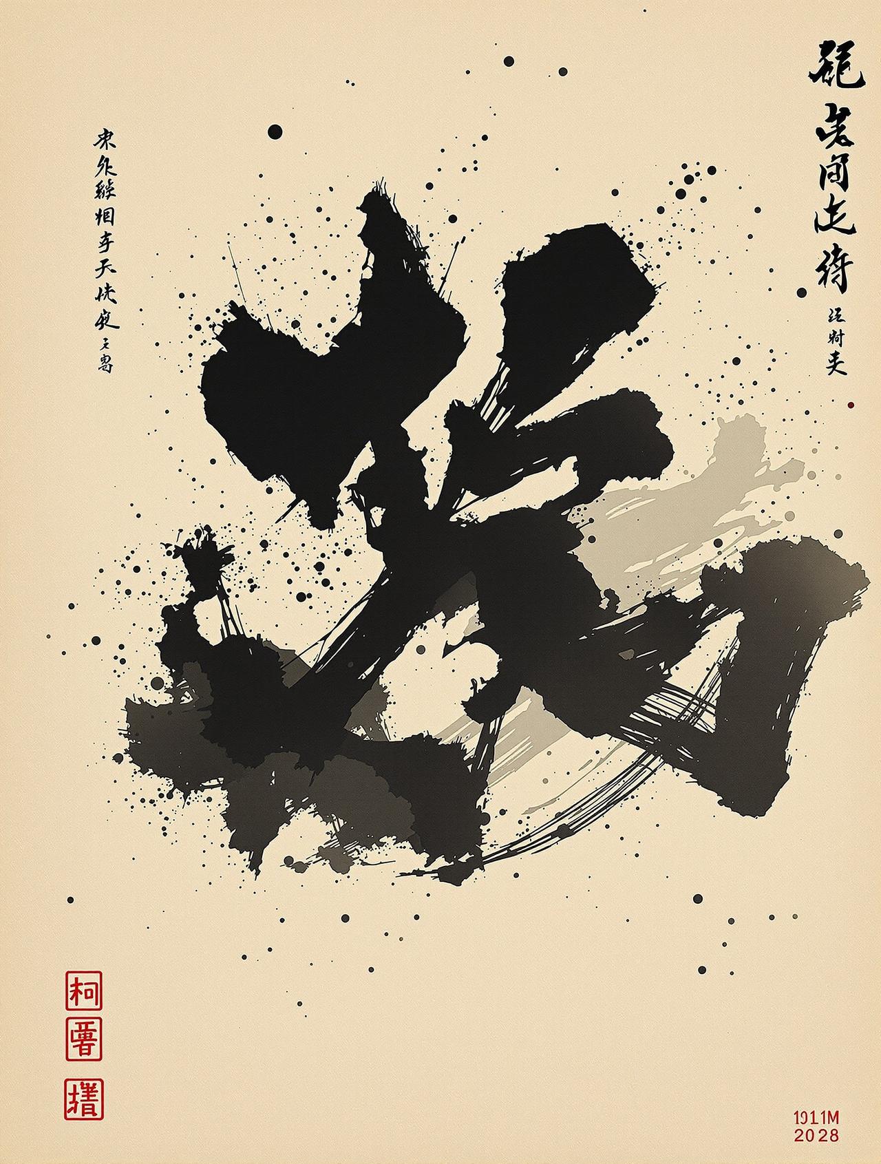 视频网站出品艺术纪录片《水墨丹青》高清海报